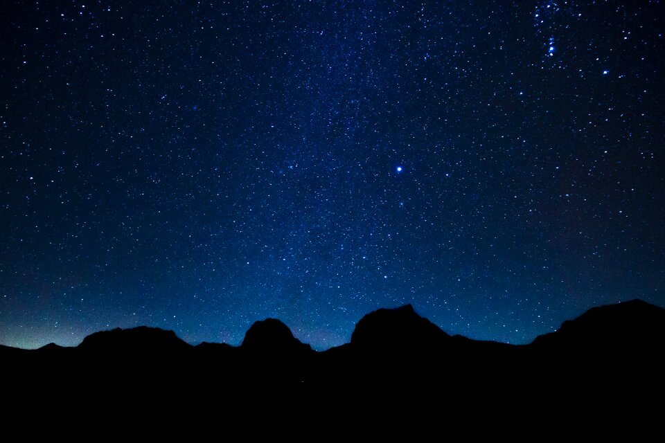 Long exposure evening sky switzerland photo