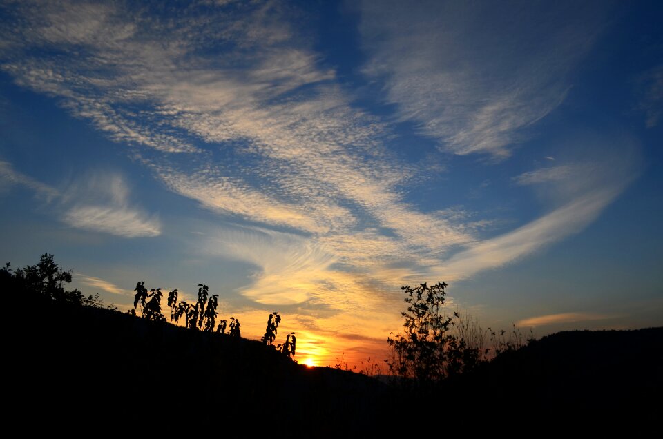 Clouds landscape nature