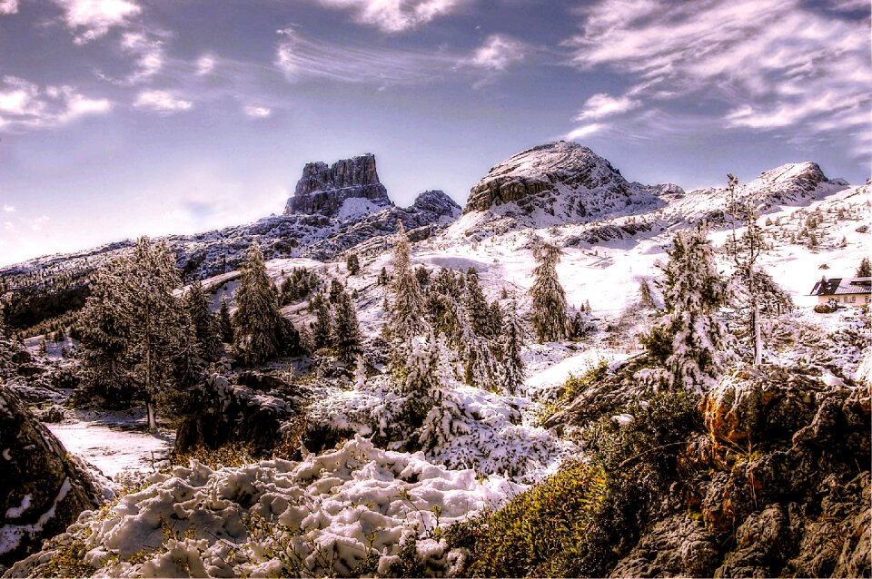 South tyrol alpine view