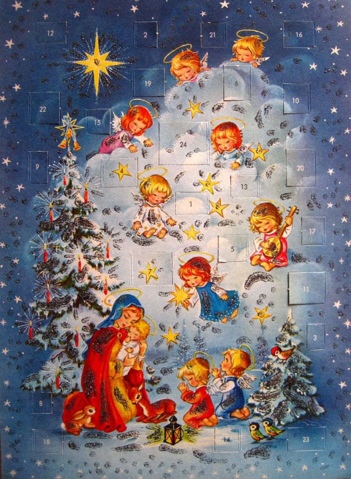 Christmas advent calendar door 24