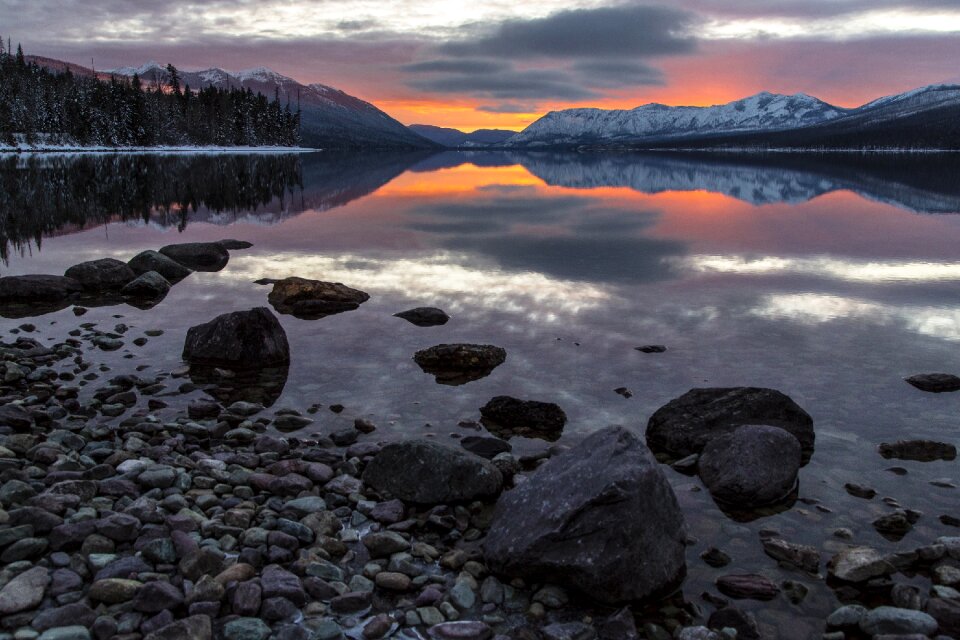Glacier national park montana usa