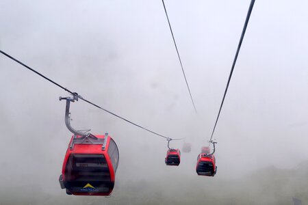 Alpine fog nowhere
