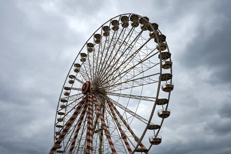 Attraction wheel fair photo