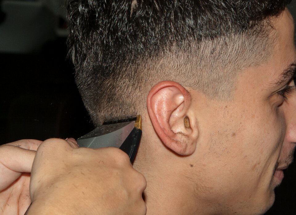 Mower hair cut hairstyle