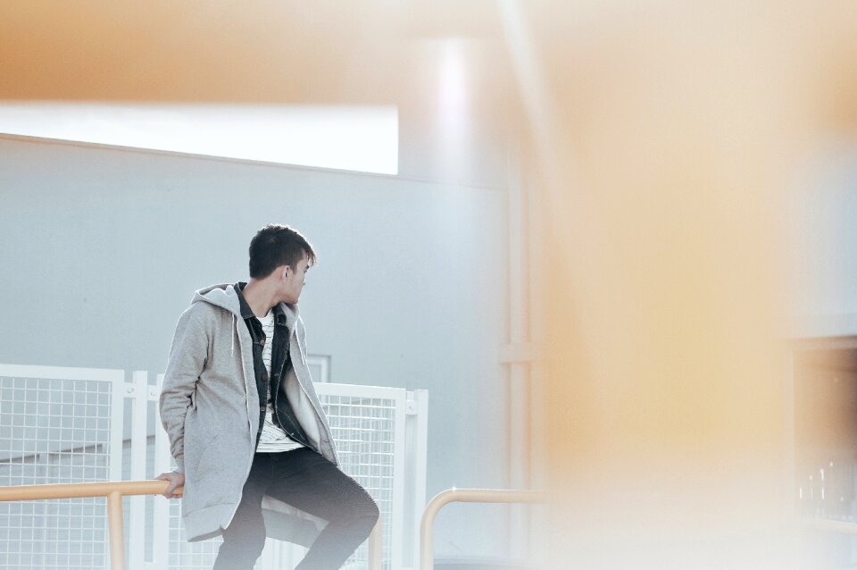 Thinking waiting jacket