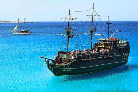 Tourism leisure pirate ship