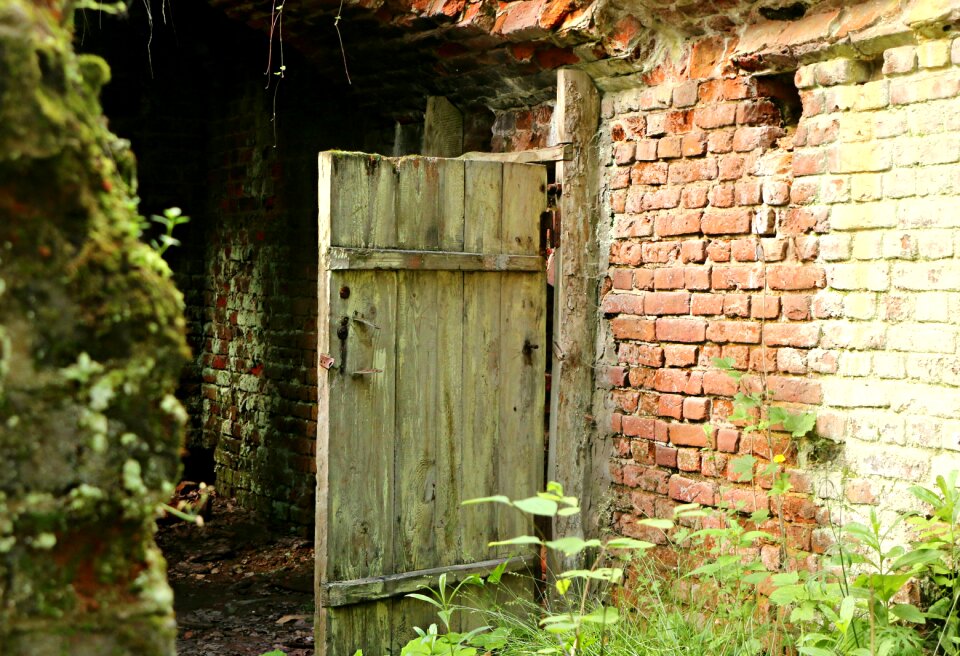 The ruins of the underground destroyed