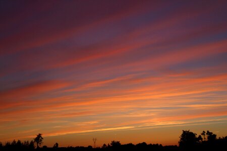 Clouds sky twilight photo