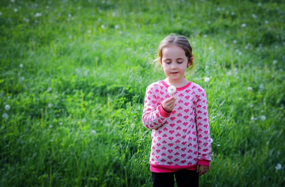 Girl cute childhood