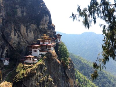 Bhutan monastery paro photo