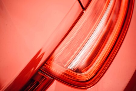 Futuristic glass macro
