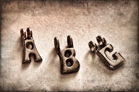 Letters alphabet trailers photo