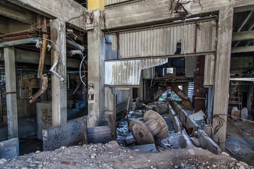 Industrial construction old