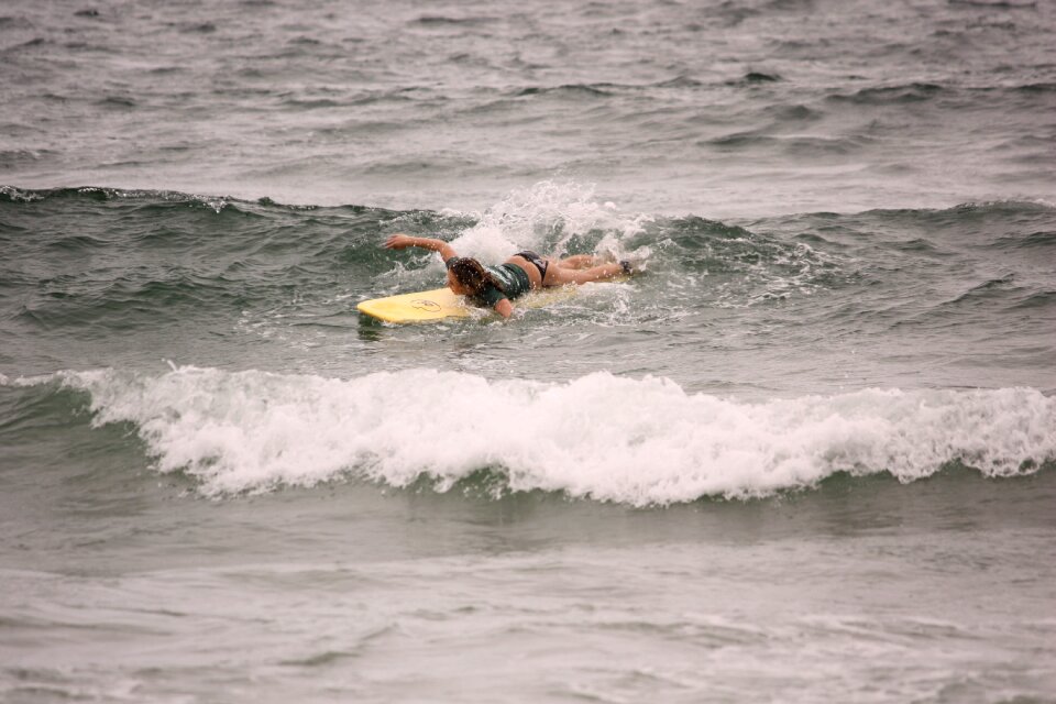 Waves surfing board surfing