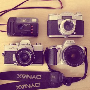 Yashica hipster analog photo