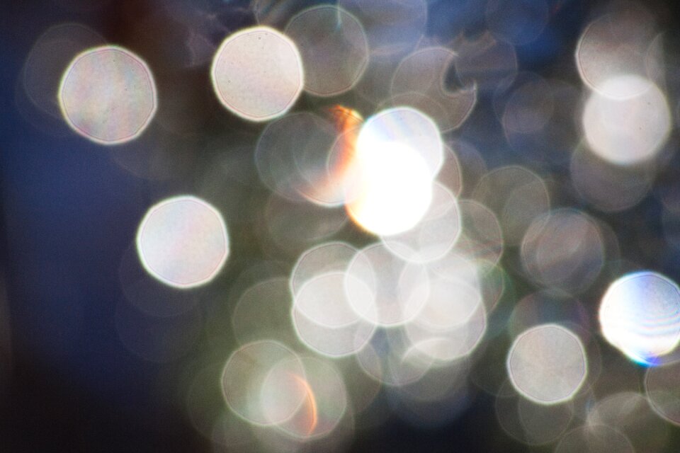 Blurry blur circle