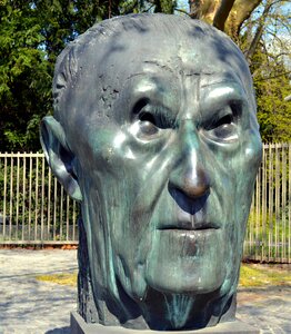 Imposing konrad adenauer politician