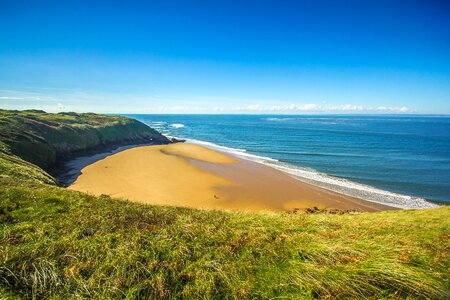 South wales ocean england photo