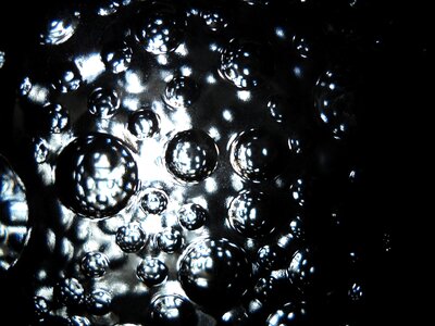 Space spheres molecules
