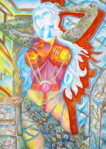 Liberty the framework painting