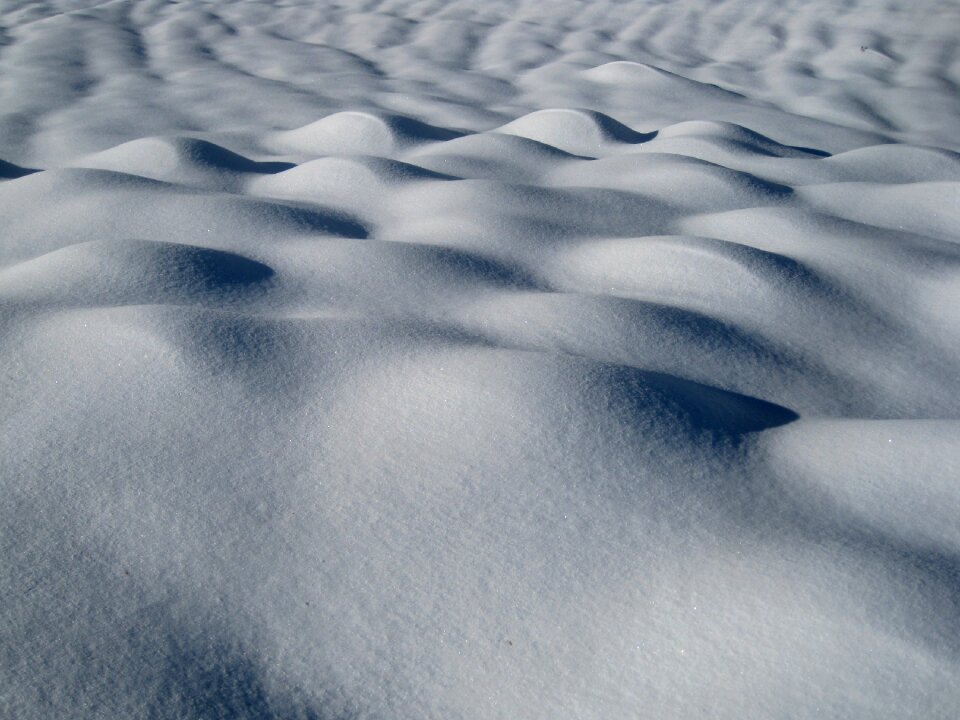 Shadow cold wintry