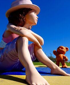 Sculpture cartoon plastic