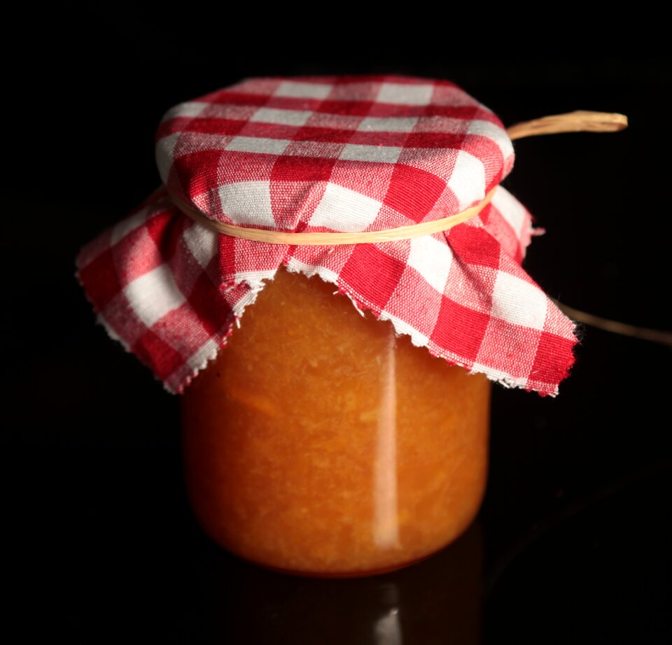 Homemade jam craft apricot