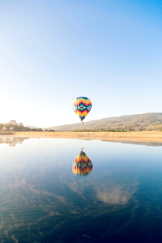 Aviation balloon colorful photo