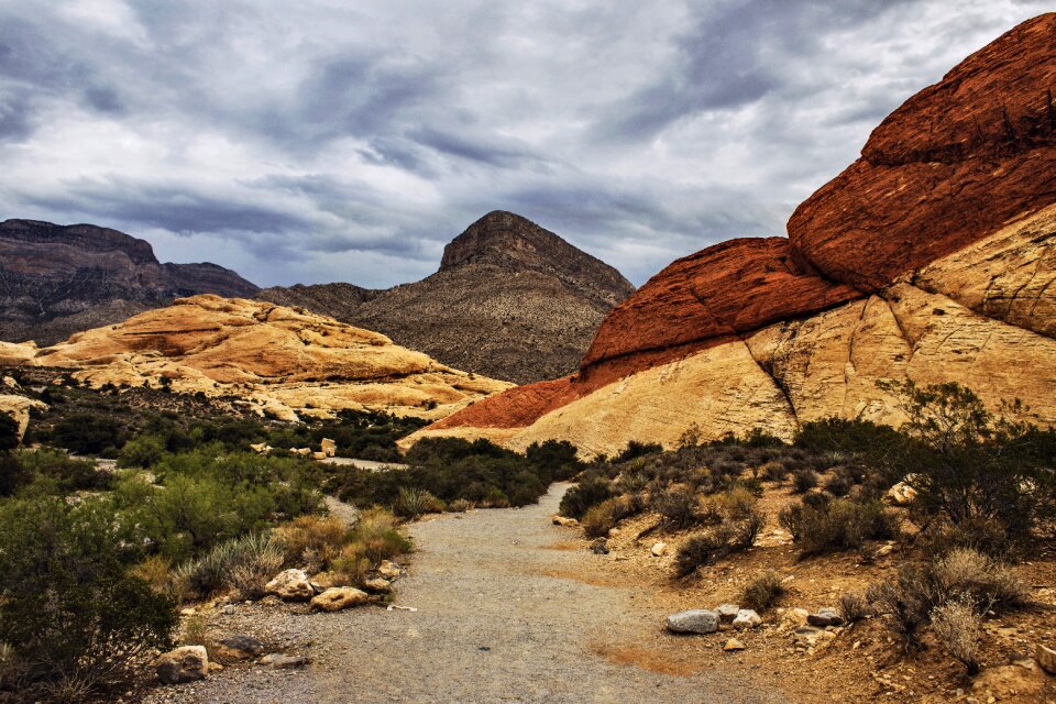 Landscape outdoors rock formation photo