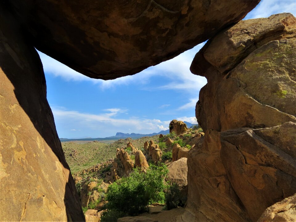 Wilderness rock landscape