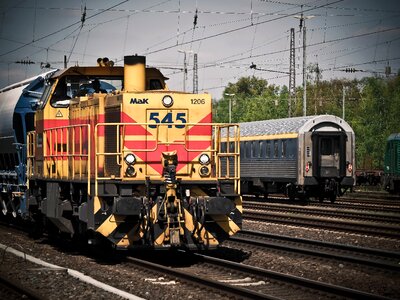 Loco rails transport photo