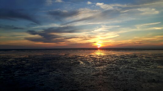 Sky landscape water