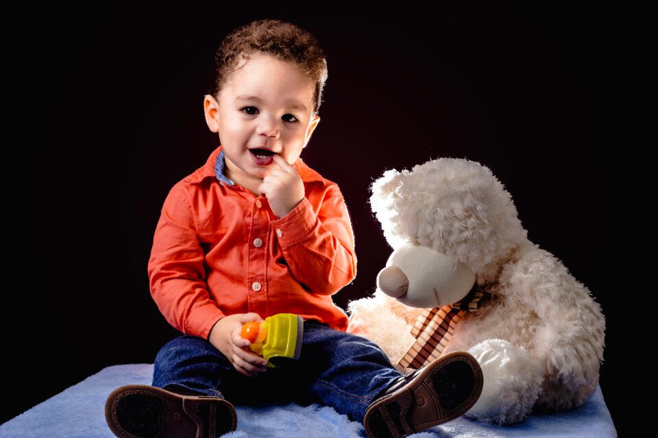 Child sitting small