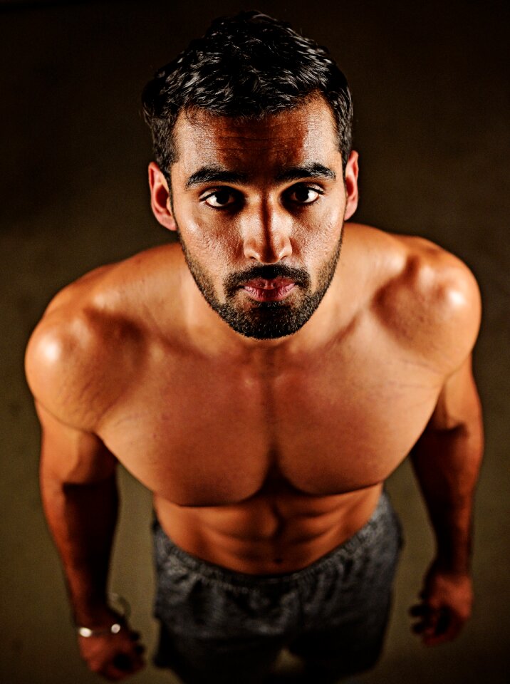 Indian workout brown fitness