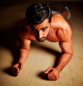 Indian workout brown fitness