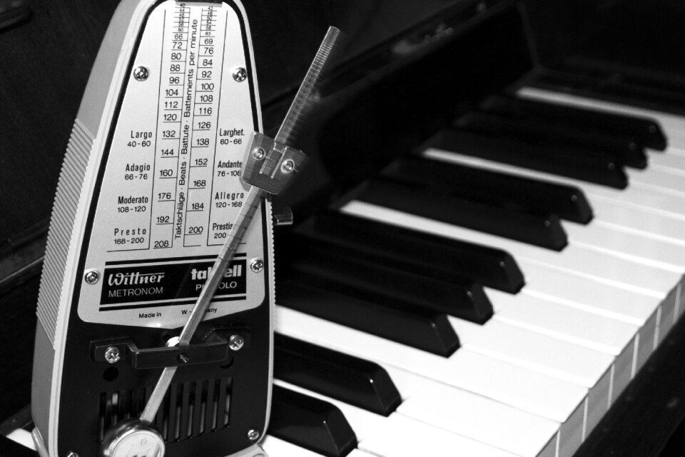 Piano time time lapse