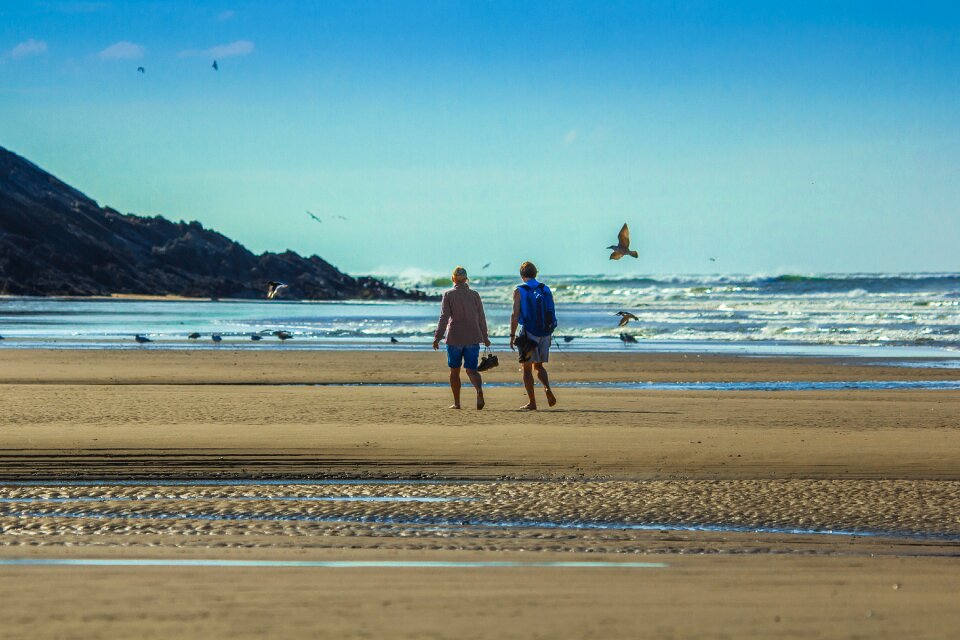 A walk romance pair
