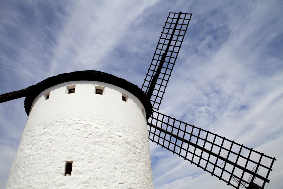 Don quixote stain windmill