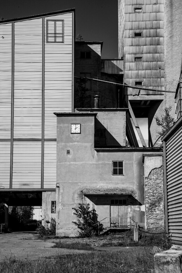 Industry empty abandoned