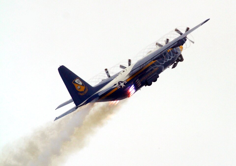 Navy flight demonstration squadron c-130