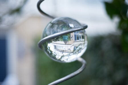 Spiral reflection mirror photo