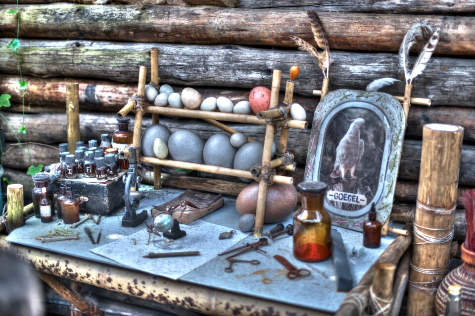 Quack table jars photo