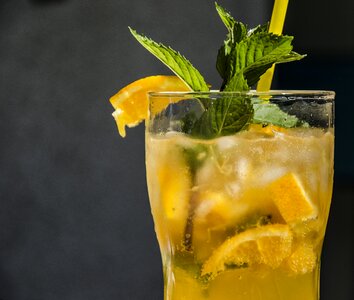 Summer cocktail refreshment