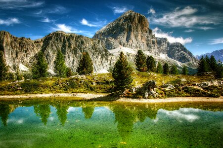 Italy alpine unesco world heritage