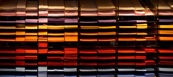 Colorful paper stationery paper