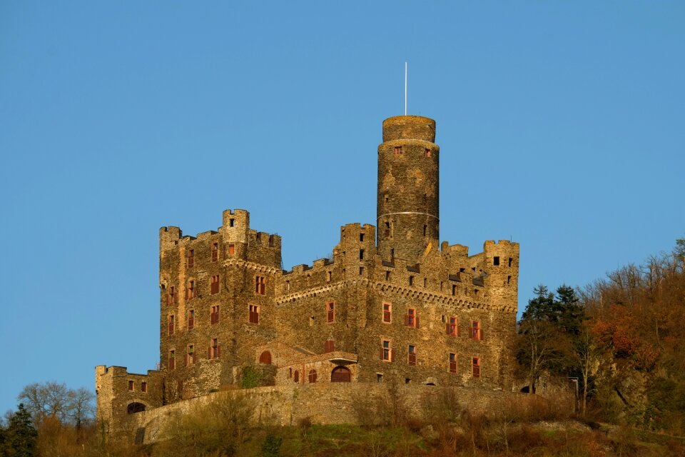 Old castle middle ages castle wall