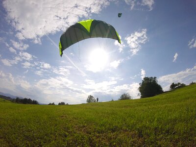 Kite sport sun