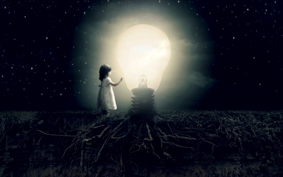 The imagination illumination creation