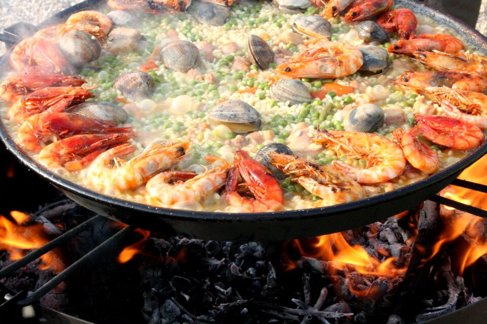Valencia seafood shrimp