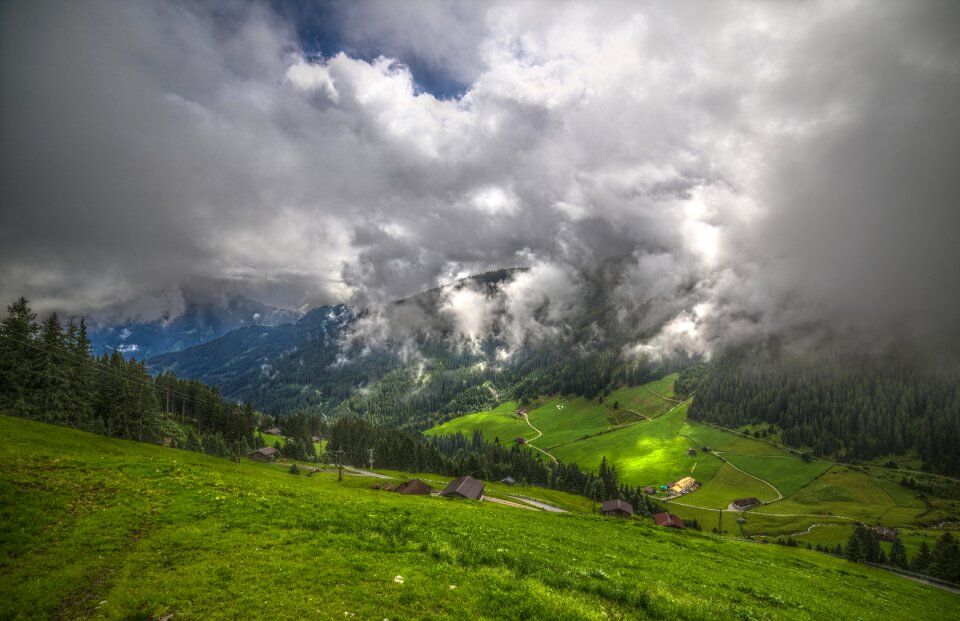 Mountains austria zillertaler alpen